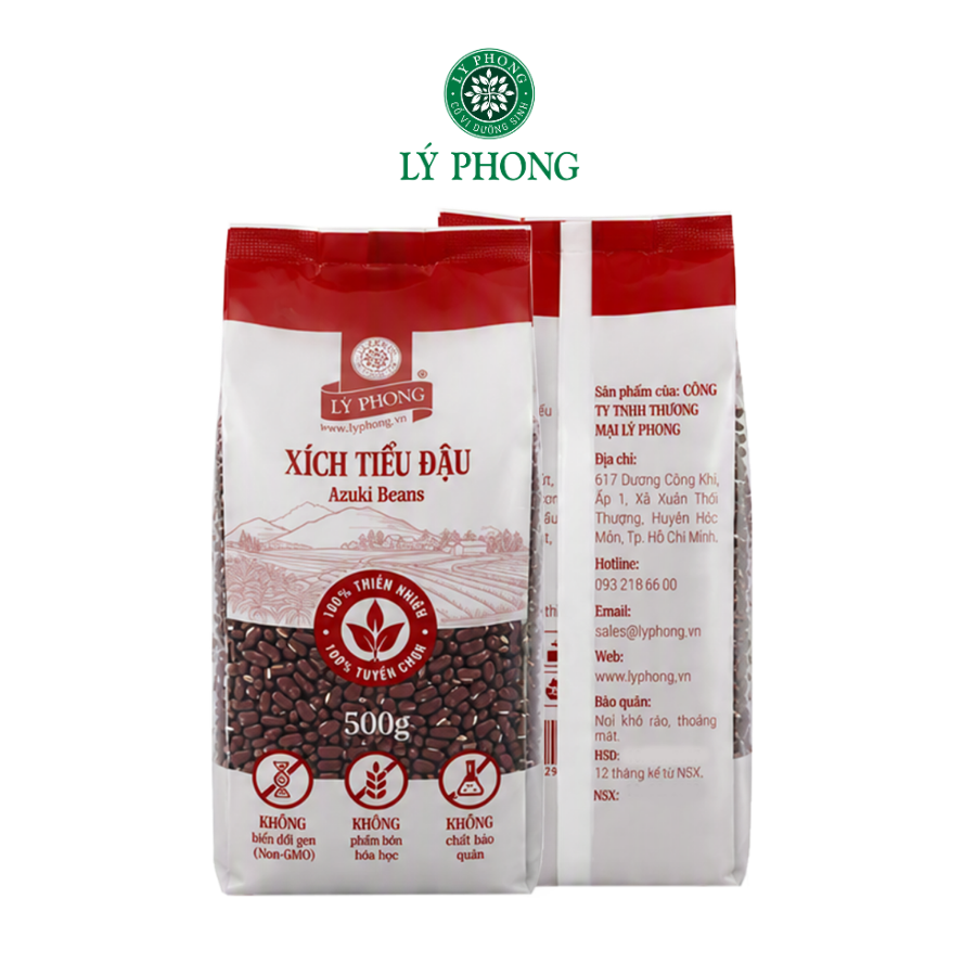Xích tiểu đậu (Azuki Beans) - Túi 500 gram